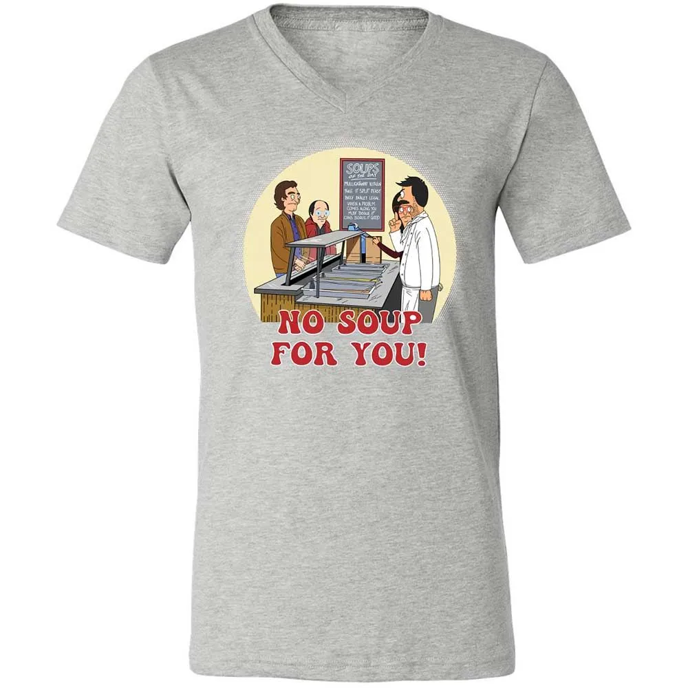 Unisex V-Neck T-Shirt - AUPJY7WC - Athletic Heather - 15