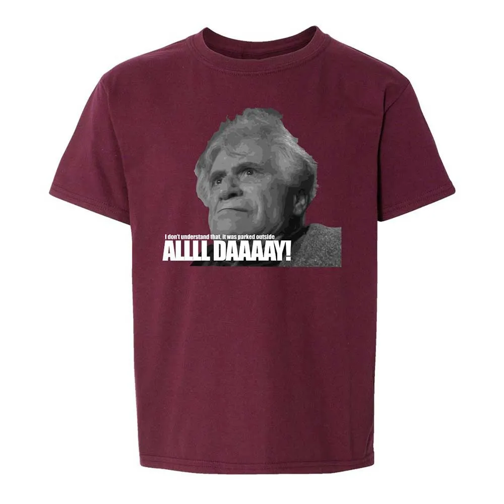 Kids T-Shirt - WPBQTWBK - Maroon - 14