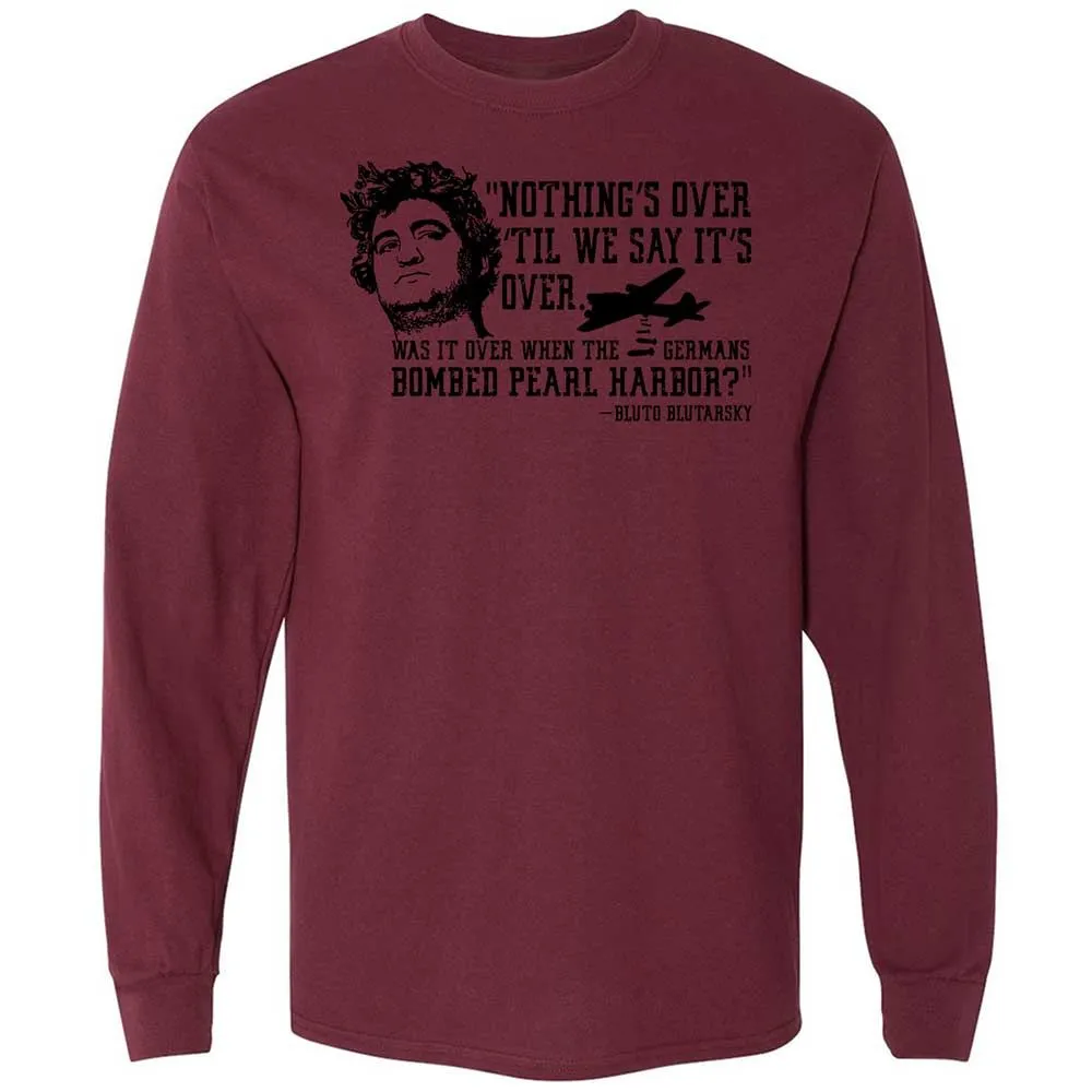 Long Sleeve T-Shirt - QN3EK32A - Maroon - 16