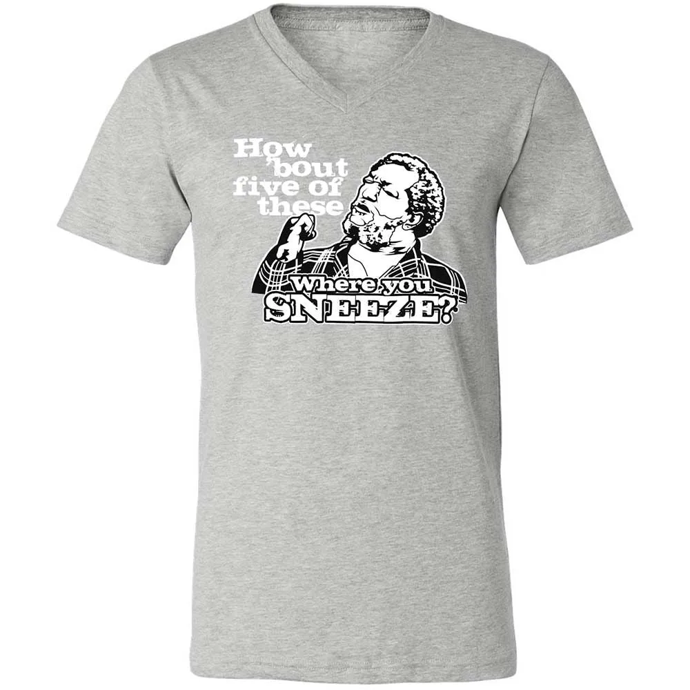 Unisex V-Neck T-Shirt - V7N95X4V - Athletic Heather - 15