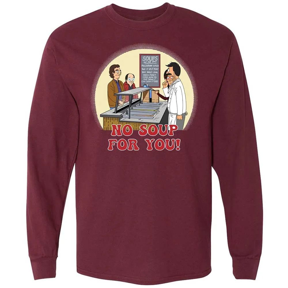 Long Sleeve T-Shirt - 6E469QGG - Maroon - 6