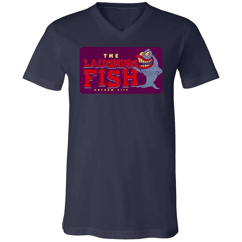 Unisex V-Neck T-Shirt - SC55N8V4 - Navy - 2
