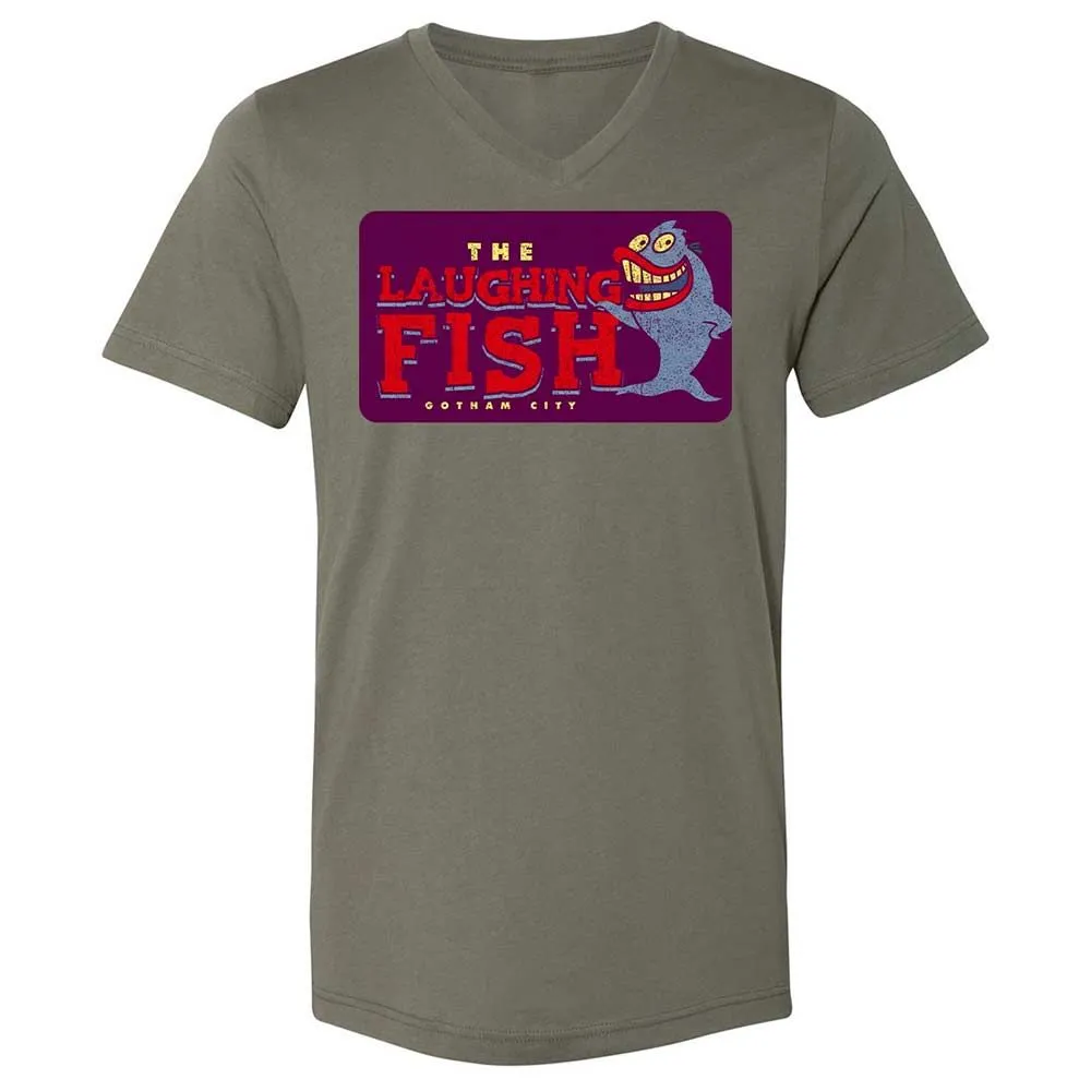 Unisex V-Neck T-Shirt - SC55N8V4 - Military Green - 11
