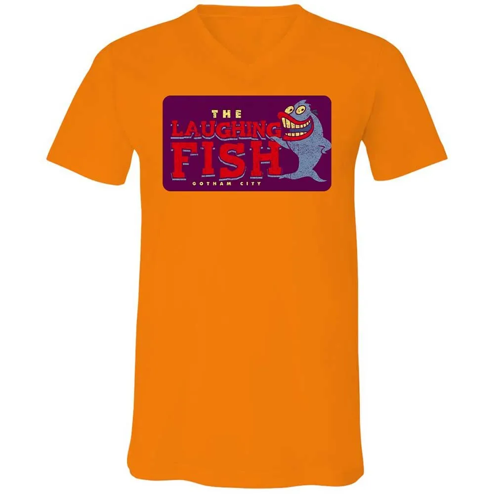 Unisex V-Neck T-Shirt - SC55N8V4 - Orange - 12