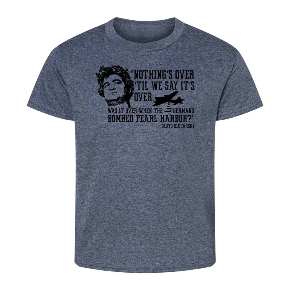 Kids T-Shirt - HGYQ4Q2N - Heather Navy - 15