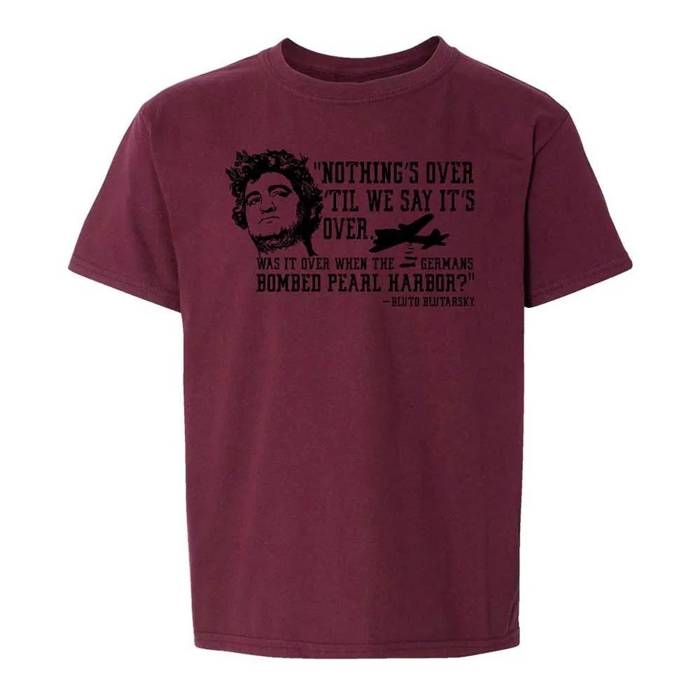 Kids T-Shirt - HGYQ4Q2N - Maroon - 19
