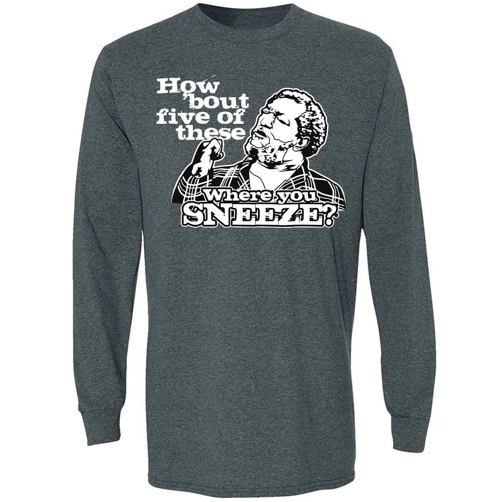 Long Sleeve T-Shirt - FU19B1DL - Dark Heather - 5