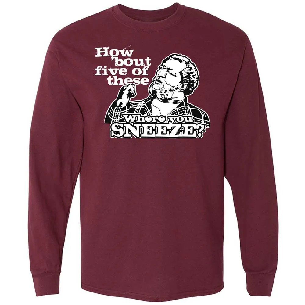 Long Sleeve T-Shirt - FU19B1DL - Maroon - 6