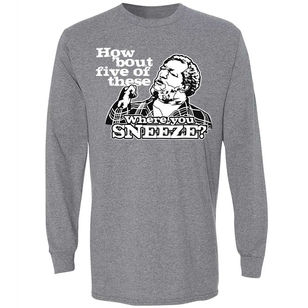 Long Sleeve T-Shirt - FU19B1DL - Graphite Heather - 8