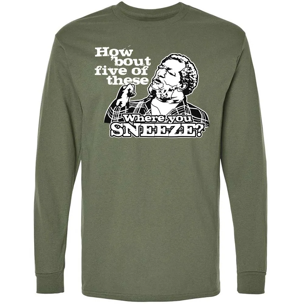 Long Sleeve T-Shirt - FU19B1DL - Military Green - 9
