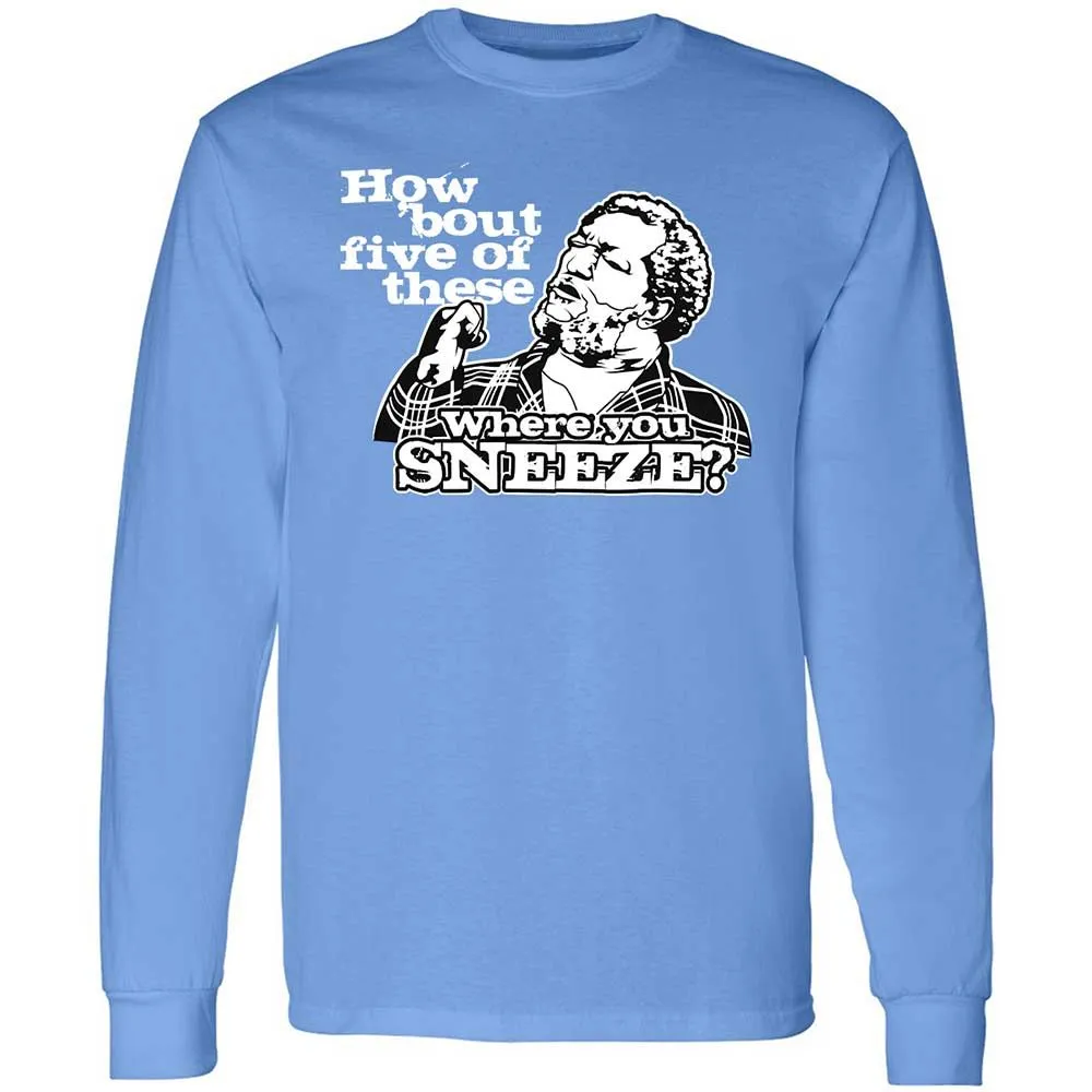 Long Sleeve T-Shirt - FU19B1DL - Carolina Blue - 15