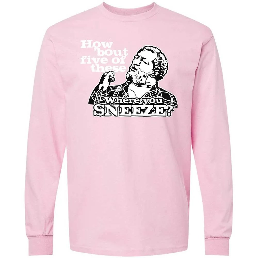 Long Sleeve T-Shirt - FU19B1DL - Light Pink - 16