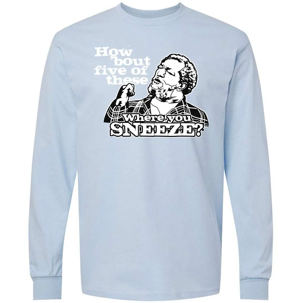 Long Sleeve T-Shirt - FU19B1DL - Light Blue - 18