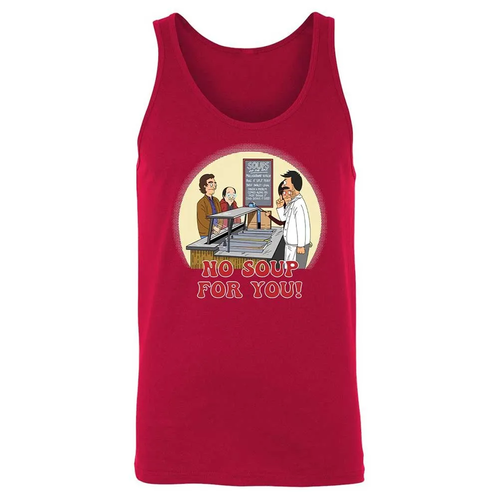 Unisex Jersey Tank - 5D32GZ8S - Red - 6