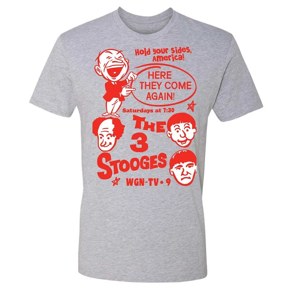 The 3 Stooges - Heather Grey - 2