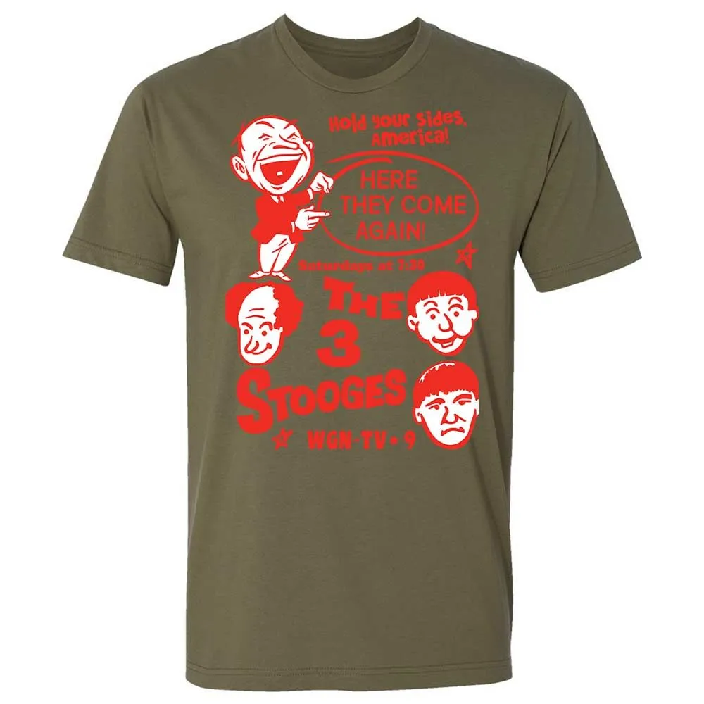 The 3 Stooges - Military Green - 12