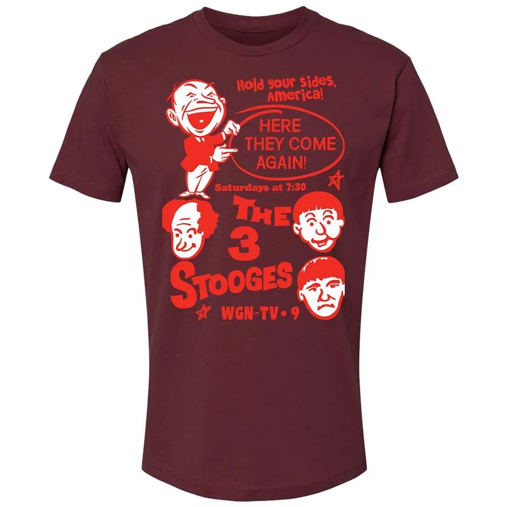 The 3 Stooges - Maroon - 19