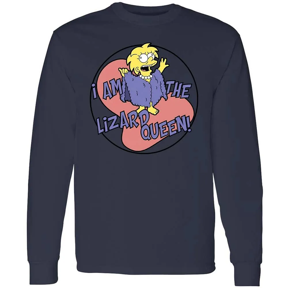 I am the Lizard Queen - Navy - 13