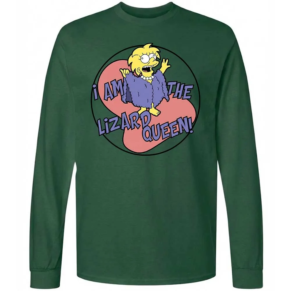 I am the Lizard Queen - Forest Green - 14