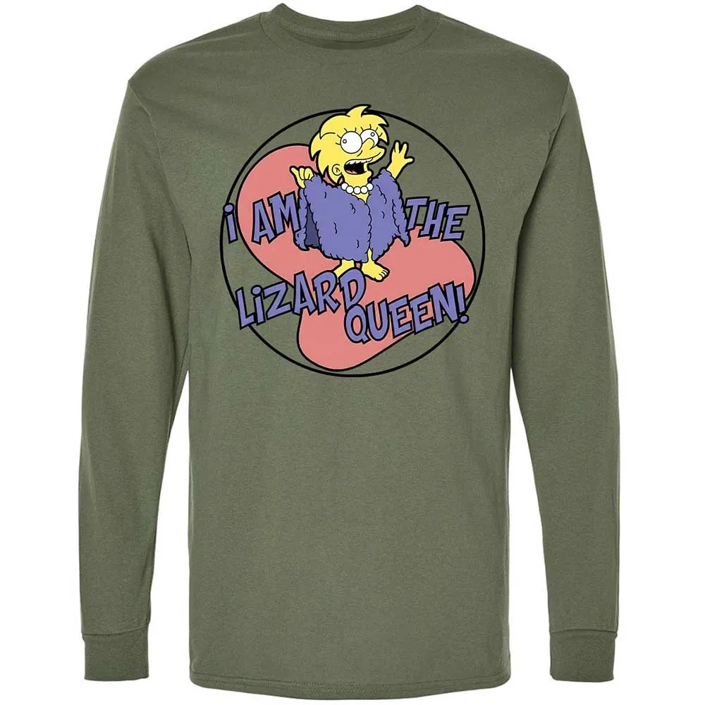 I am the Lizard Queen - Military Green - 19
