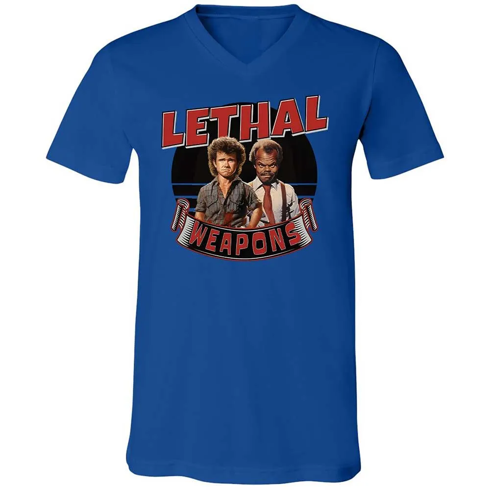 Unisex V-Neck T-Shirt - G4KE8GGG - True Royal - 3
