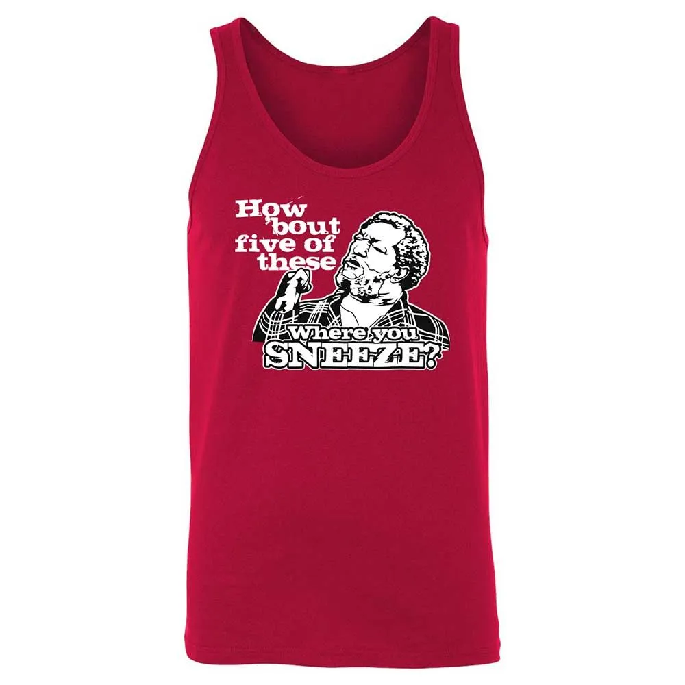 Unisex Jersey Tank - VZTBQM3W - Red - 6