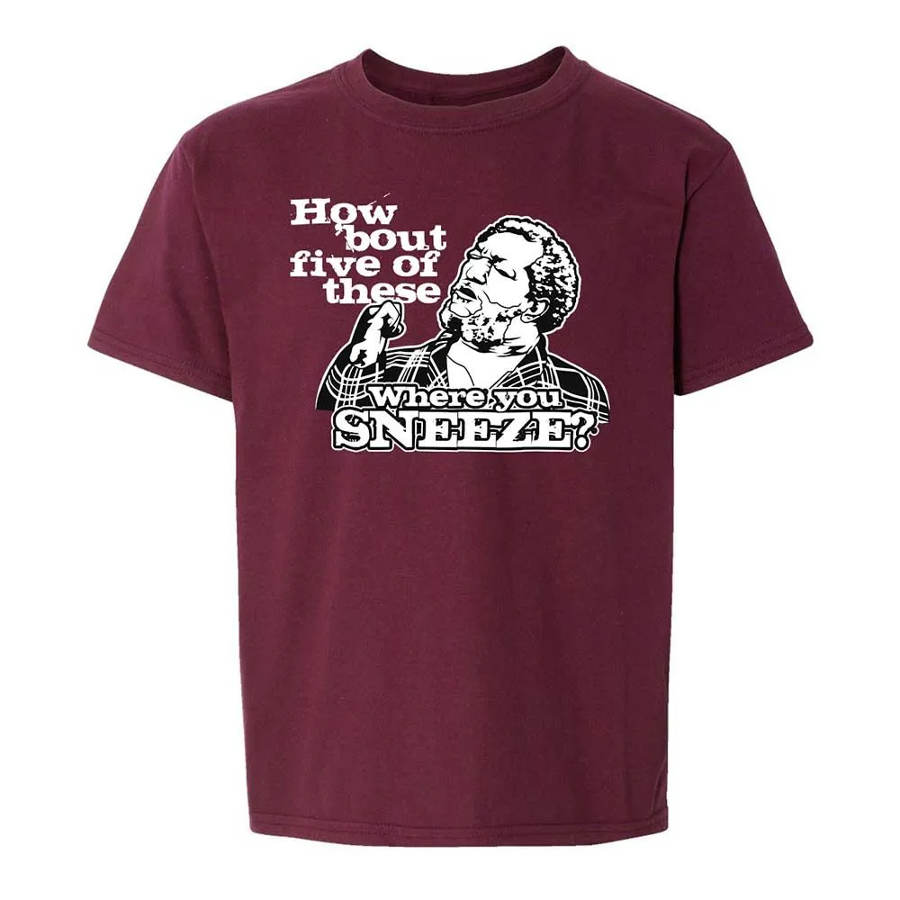 Kids T-Shirt - C6H8ZXT7 - Maroon - 14