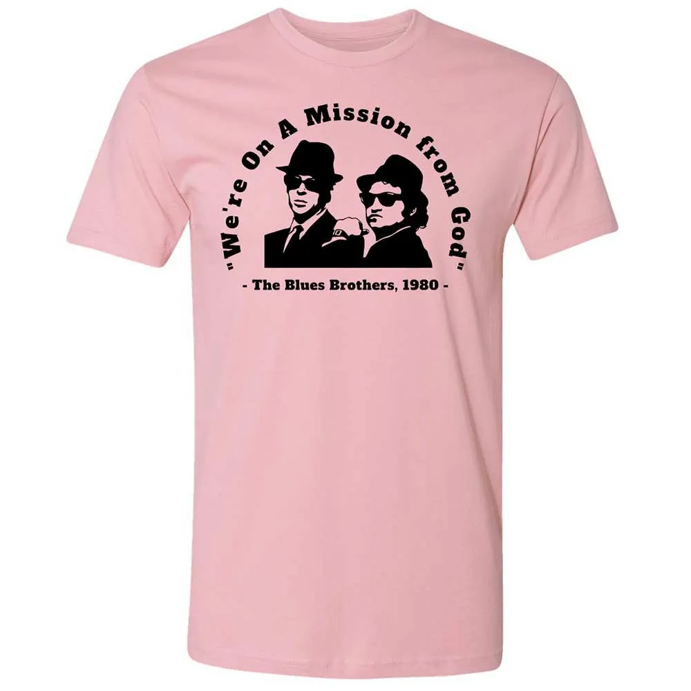 We're on a Mission from God - Light Pink - 5