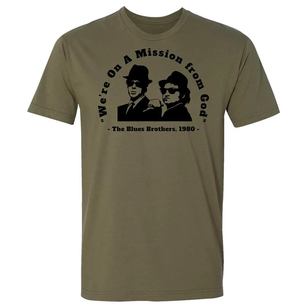 We're on a Mission from God - Military Green - 12