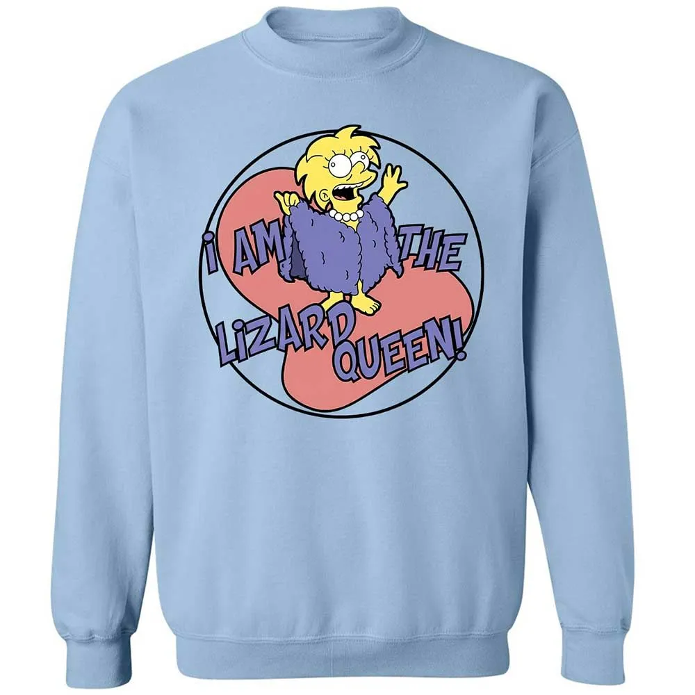 I am the Lizard Queen - Light Blue - 4