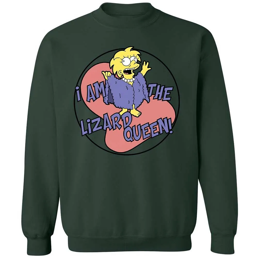 I am the Lizard Queen - Forest Green - 17