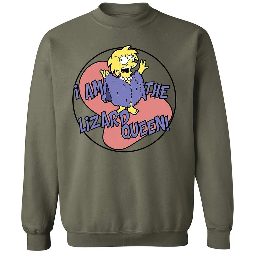 I am the Lizard Queen - Military Green - 21