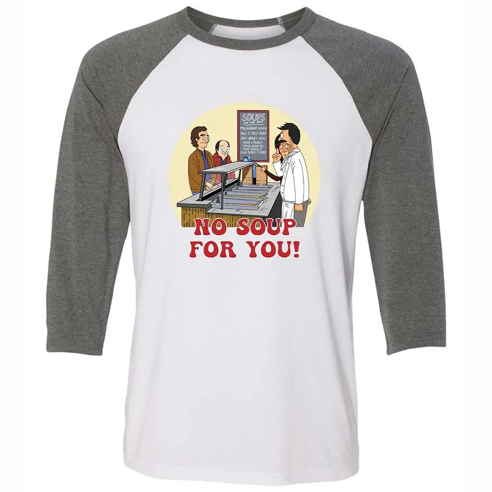 Unisex 3/4 Baseball Tee - N5C6FWVA - White/Deep Heather - 11