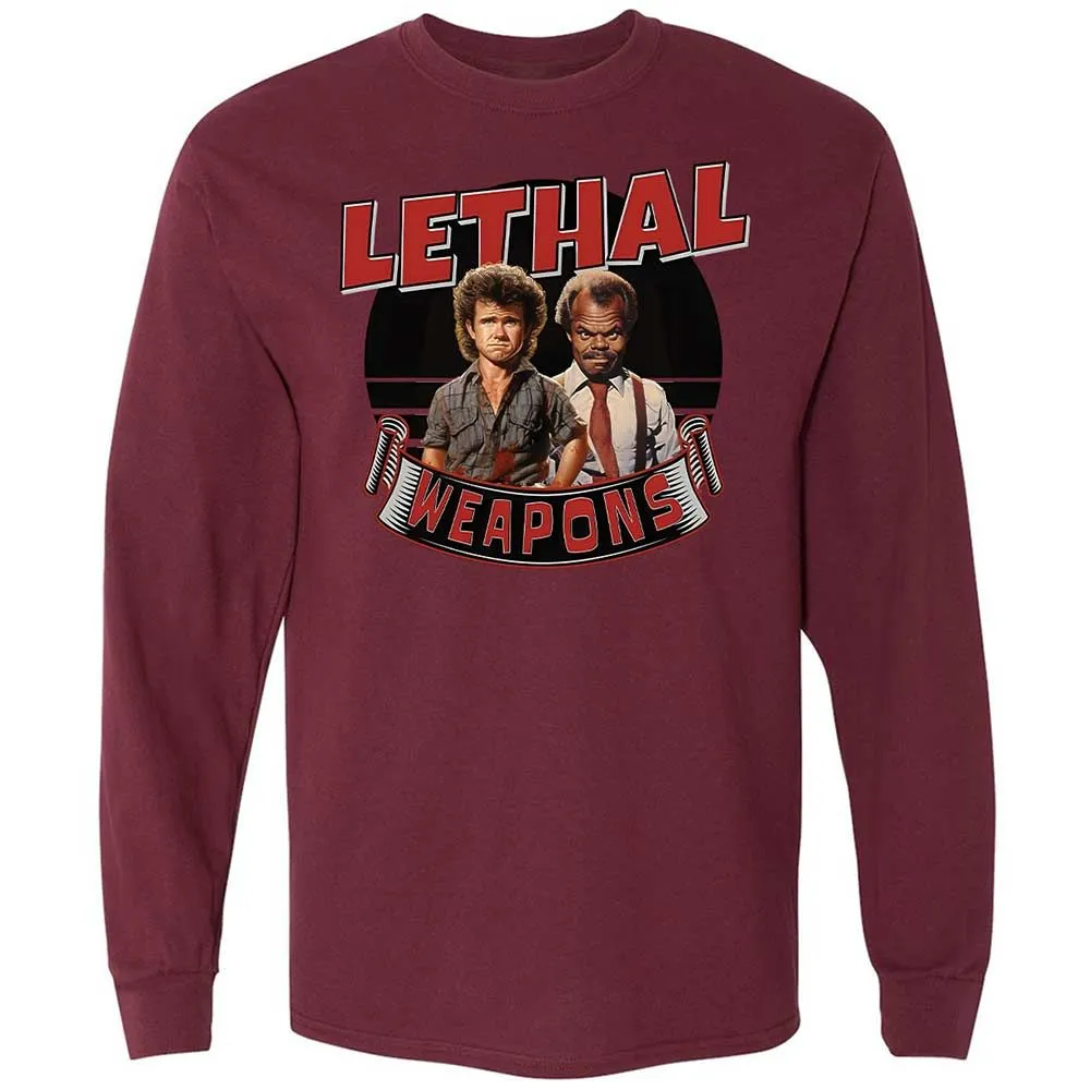 Long Sleeve T-Shirt - BN3CF5FL - Maroon - 16
