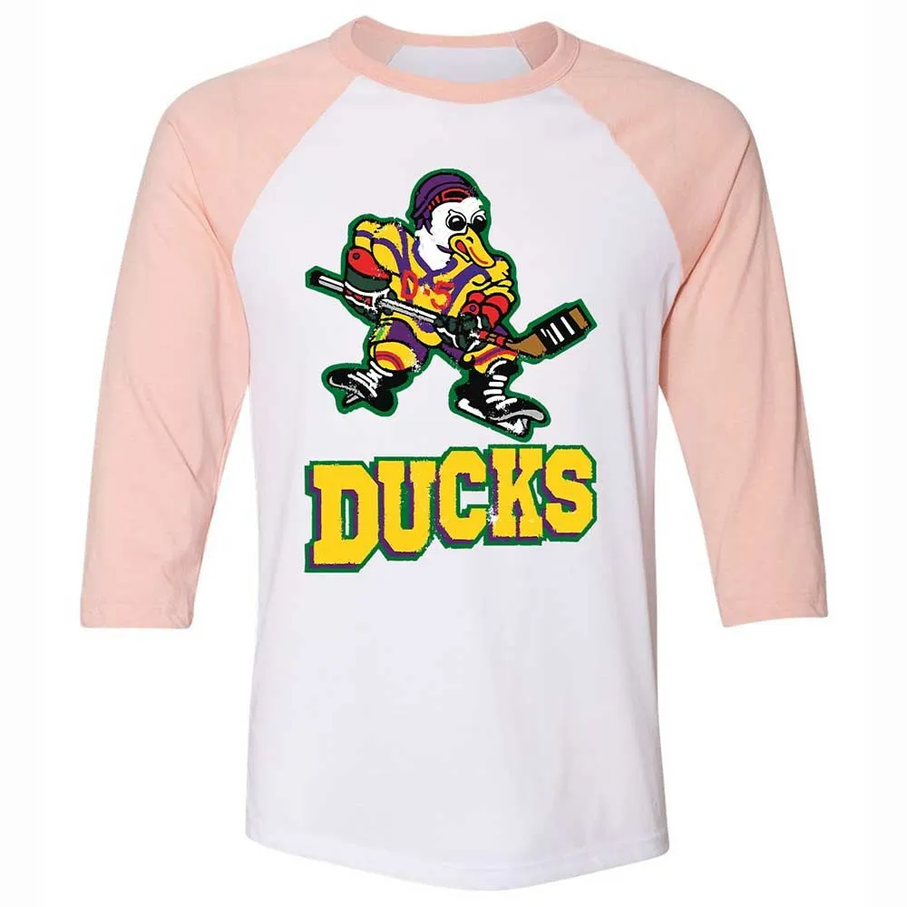 Mighty Ducks Hockey - White/Heather Peach - 5