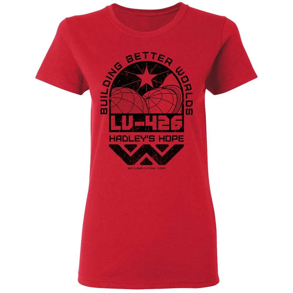 Women's T-Shirt - 82JPLF7J - Red - 9