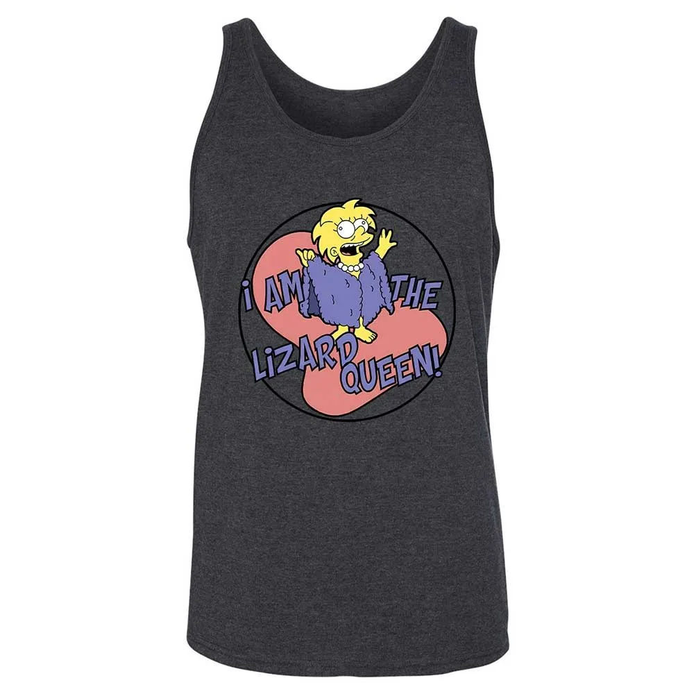 I am the Lizard Queen - Dark Grey Heather - 10