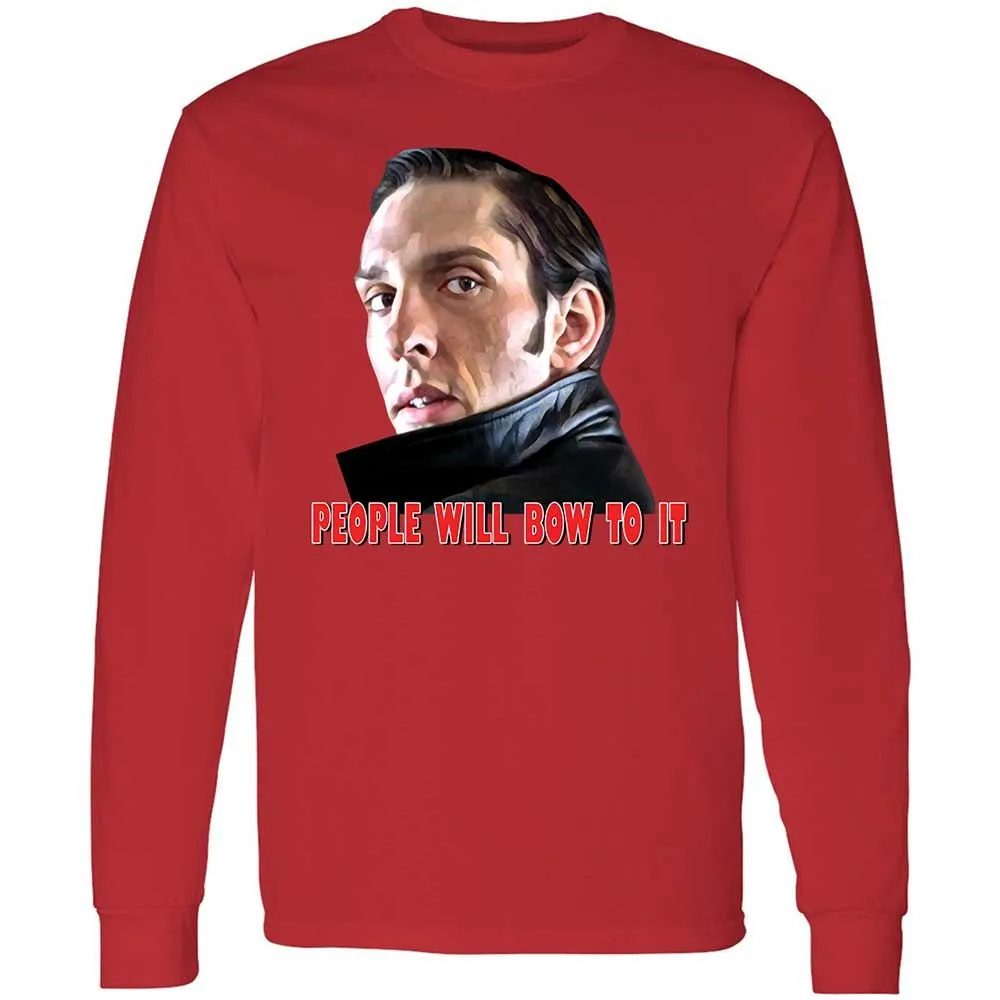 Long Sleeve T-Shirt - BNAK7K9S - Red - 8