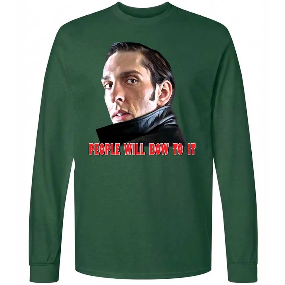 Long Sleeve T-Shirt - BNAK7K9S - Forest Green - 14