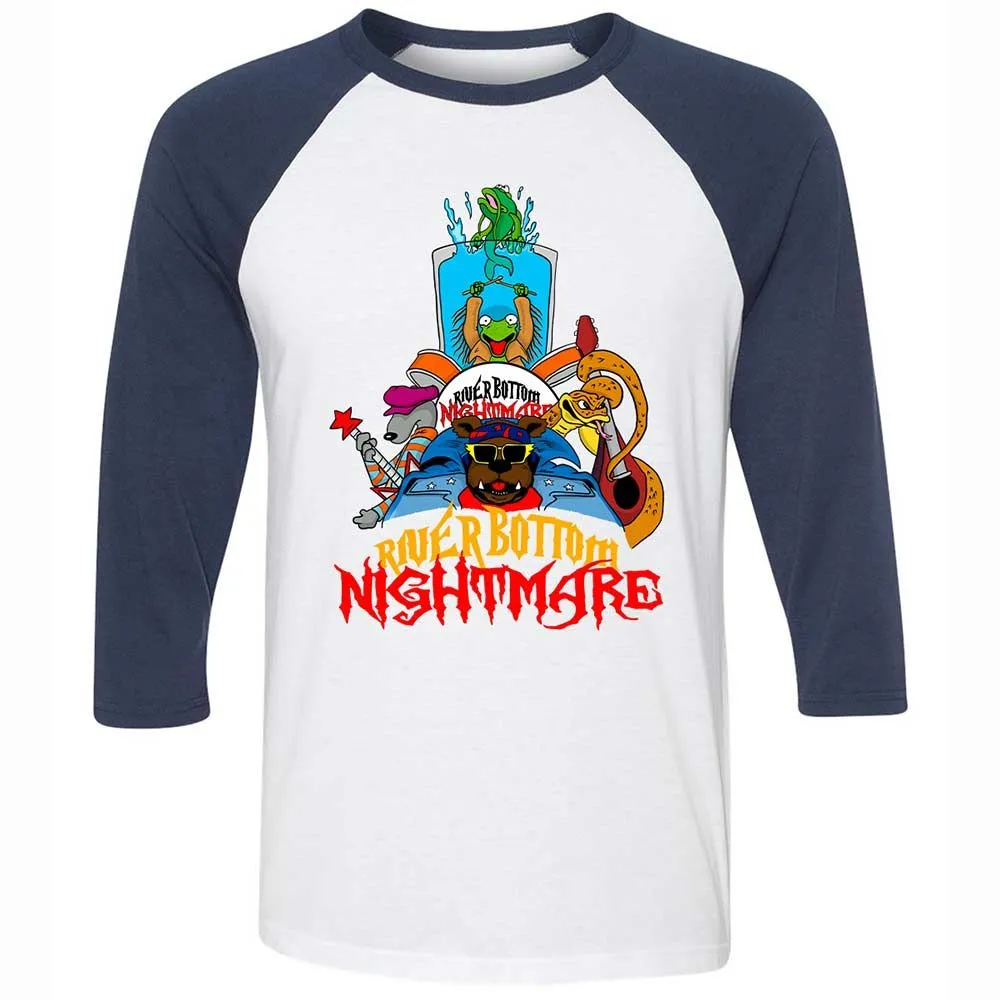 The River Bottom Nightmare Band - White/Navy - 8