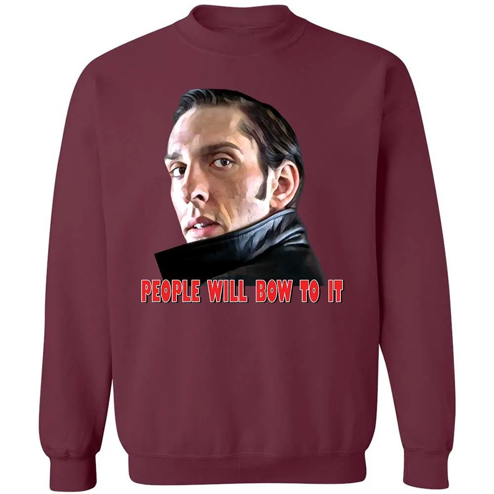 Classic Unisex Sweatshirt - MWLFQC86 - Maroon - 20