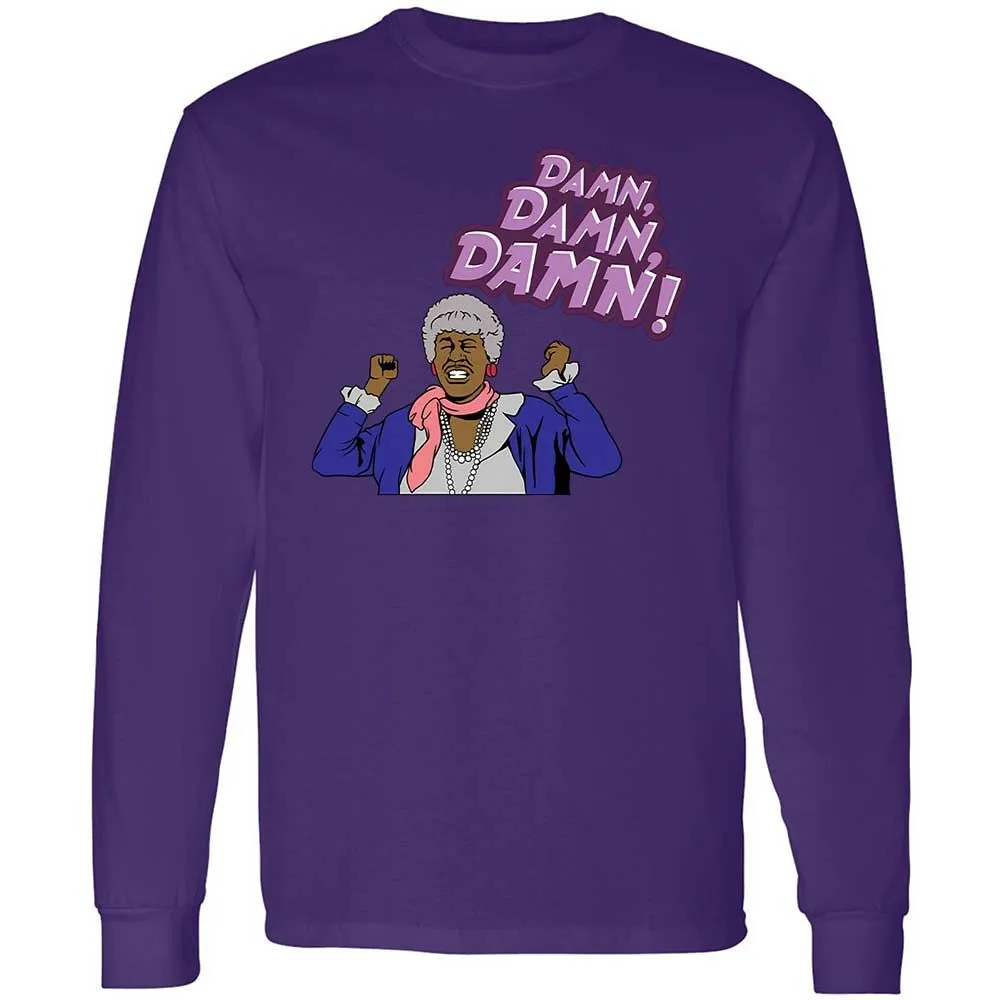 Long Sleeve T-Shirt - CC5WYAL4 - Purple - 9