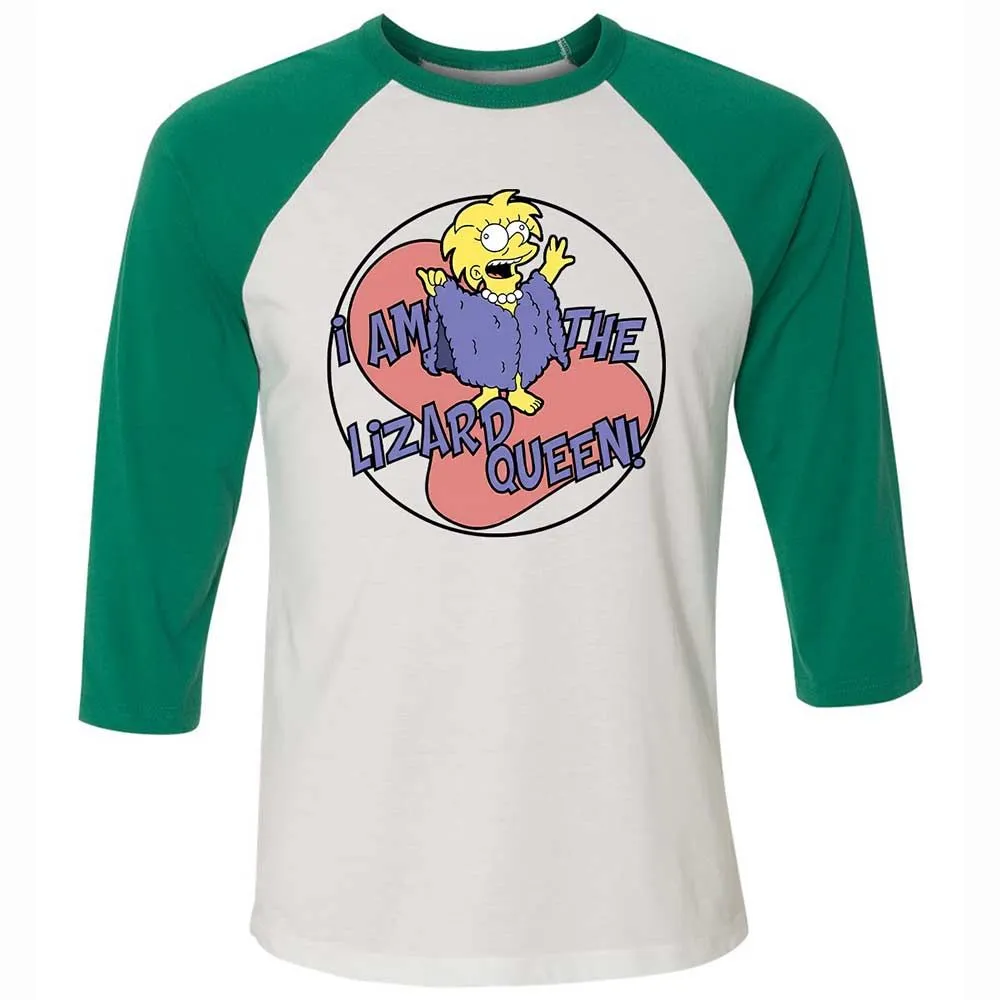 I am the Lizard Queen - White/Kelly - 6