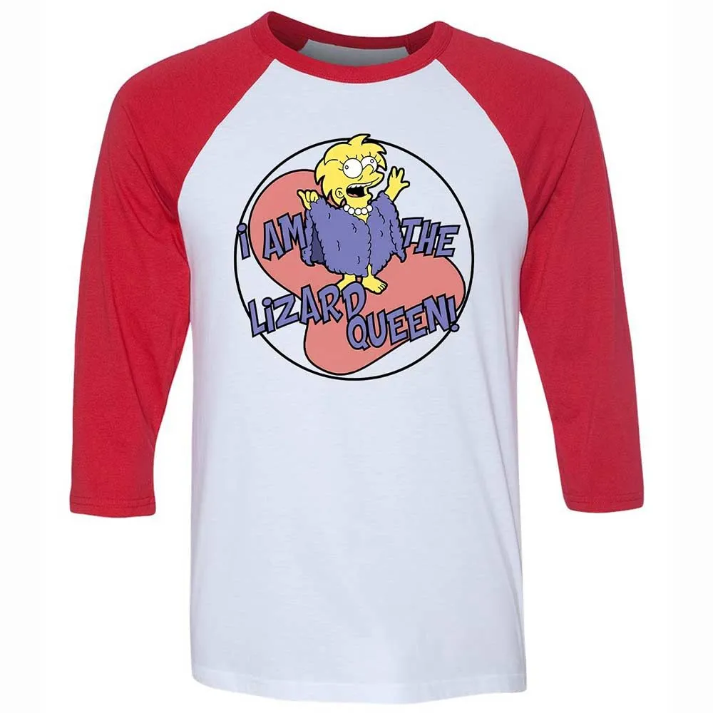 I am the Lizard Queen - White/Red - 9