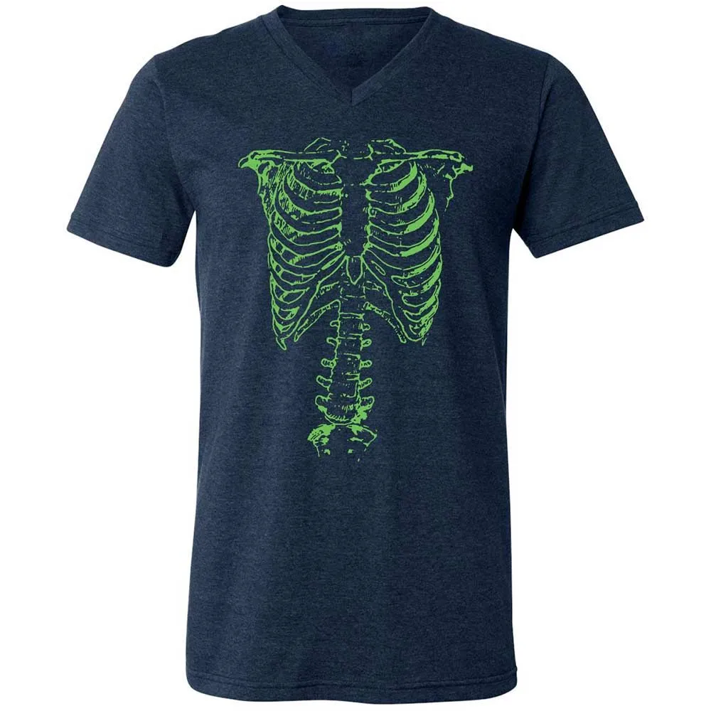 This Is Green Ribcage - Heather Navy - 3