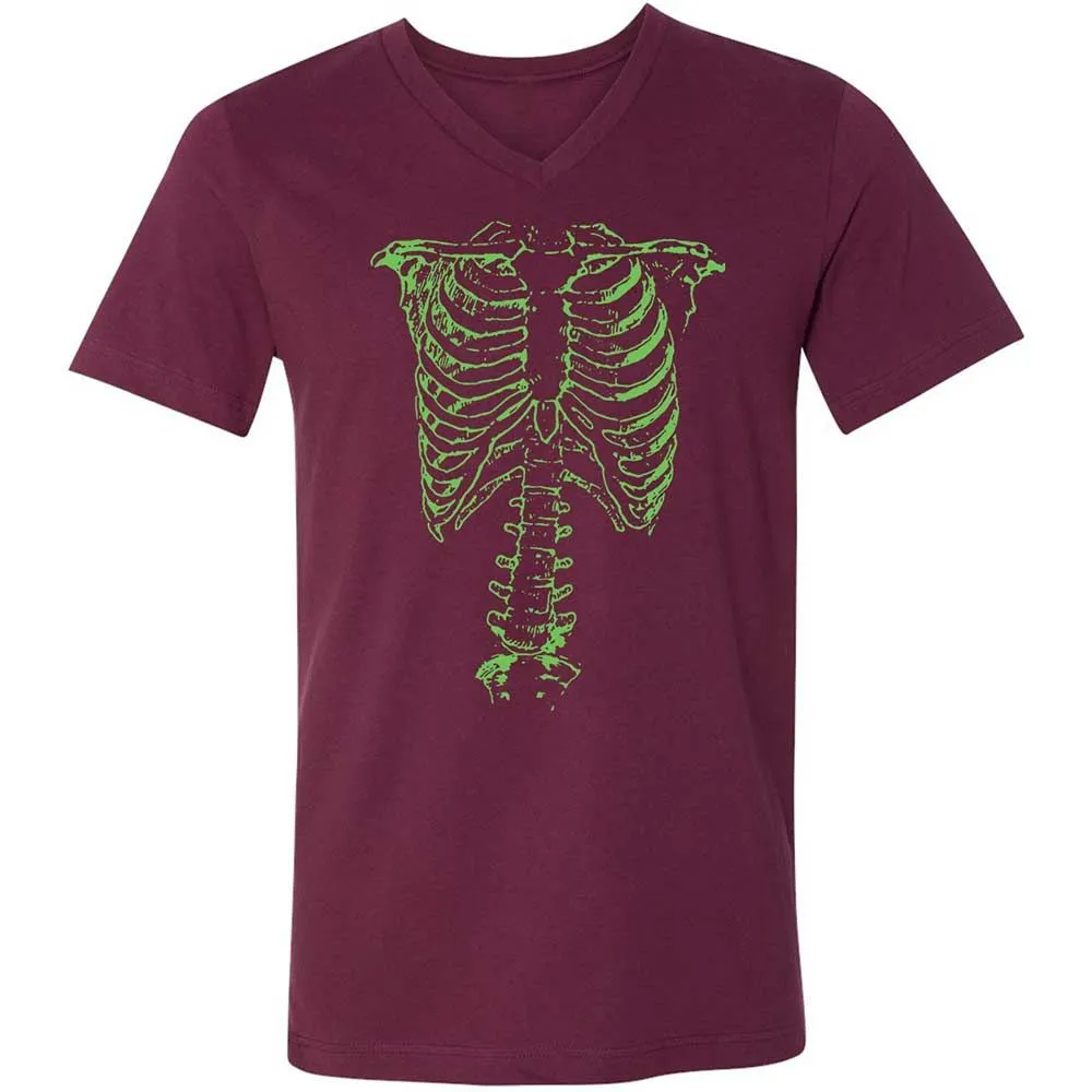 This Is Green Ribcage - Maroon - 8