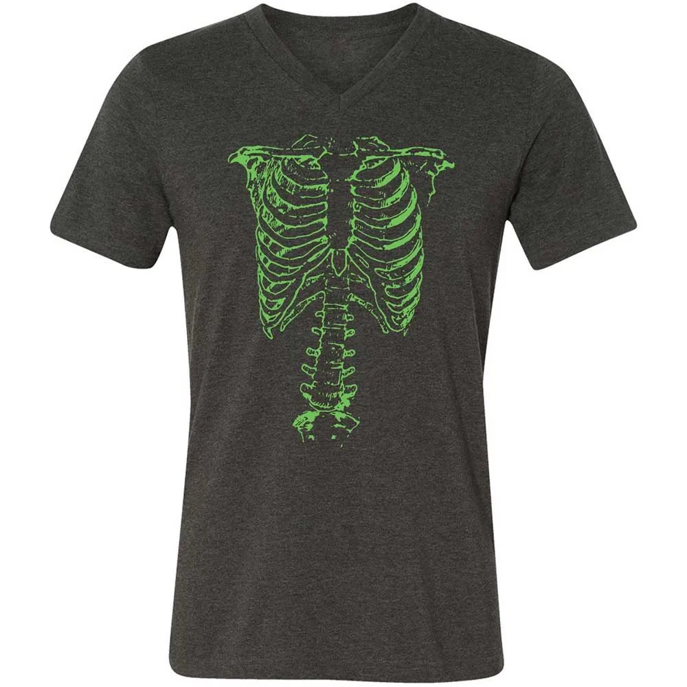This Is Green Ribcage - Dark Grey Heather - 9