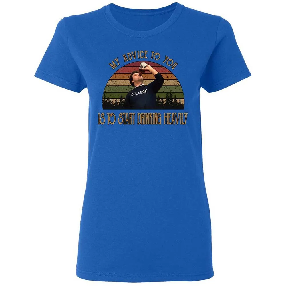 Women's T-Shirt - XFMKLZT8 - Royal - 3