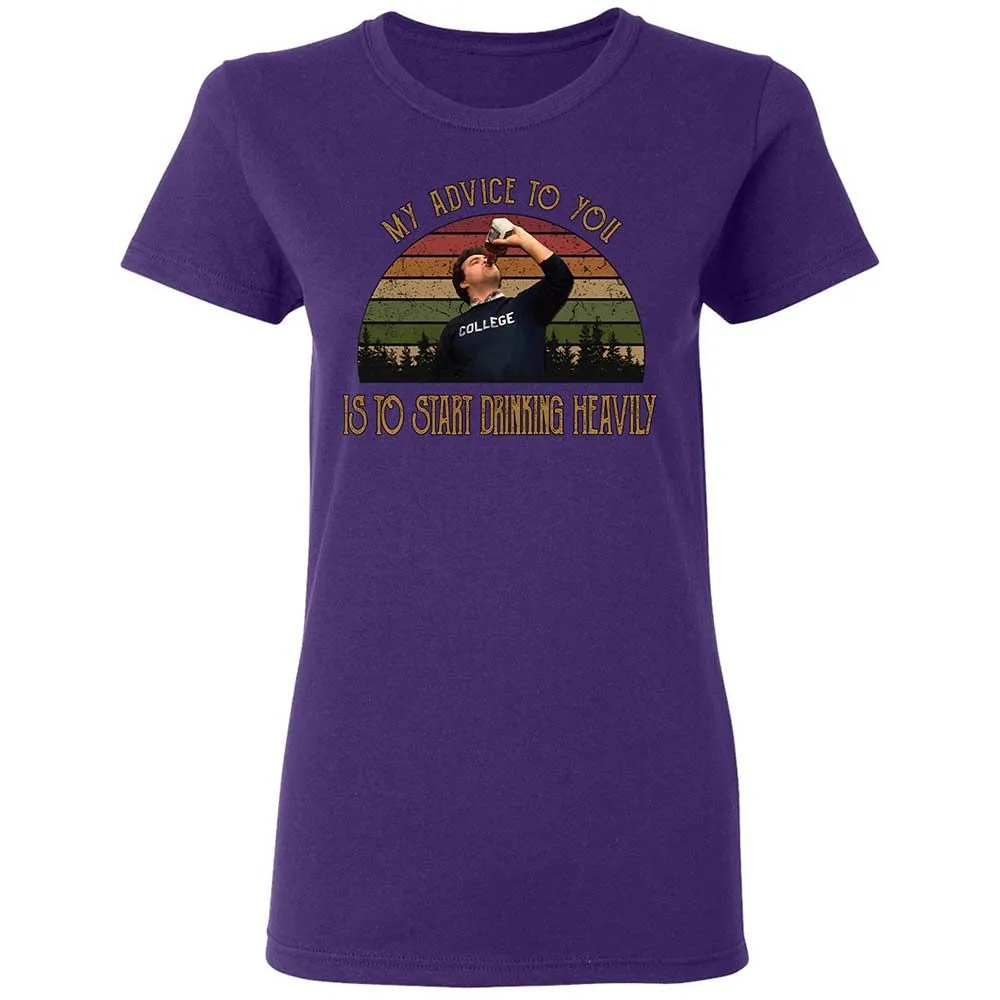 Women's T-Shirt - XFMKLZT8 - Purple - 10