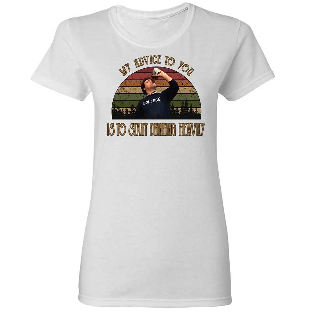 Women's T-Shirt - XFMKLZT8 - White - 15